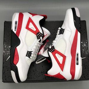 Air Jordan 4 Red Cement Sneakers